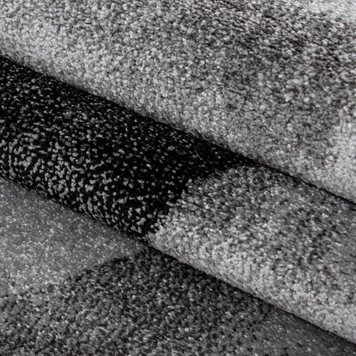 Tkana Preproga Lucca, Črna, 240x340cm - črna, Trend, tekstil (240/340cm) - Novel