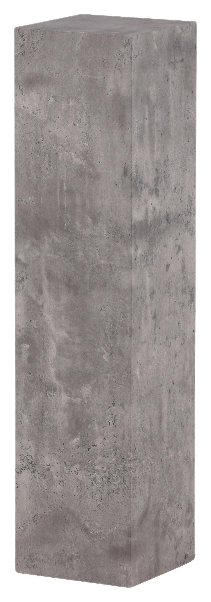 Beistelltisch Ramsvik Grau - Grau, Design, Holzwerkstoff (23/23/95cm) - Livetastic