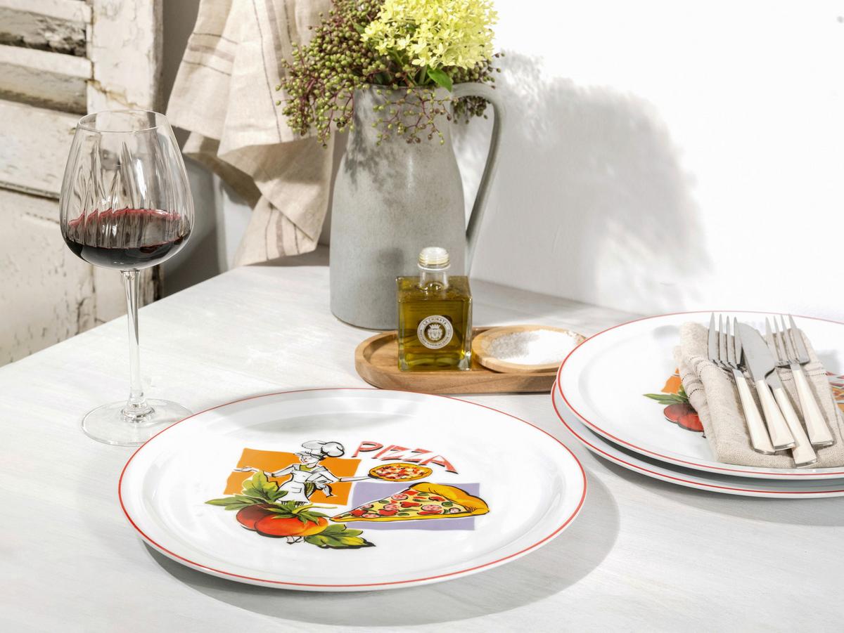 Set Krožnikov Za Pico Milano Sofia, 4-Delni - večbarvno, Basics, keramika (30/40/10cm) - Creatable