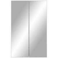 Spiegelschrank in Weiß - MODERN, Glas/Holzwerkstoff (60/95/15cm) - Based