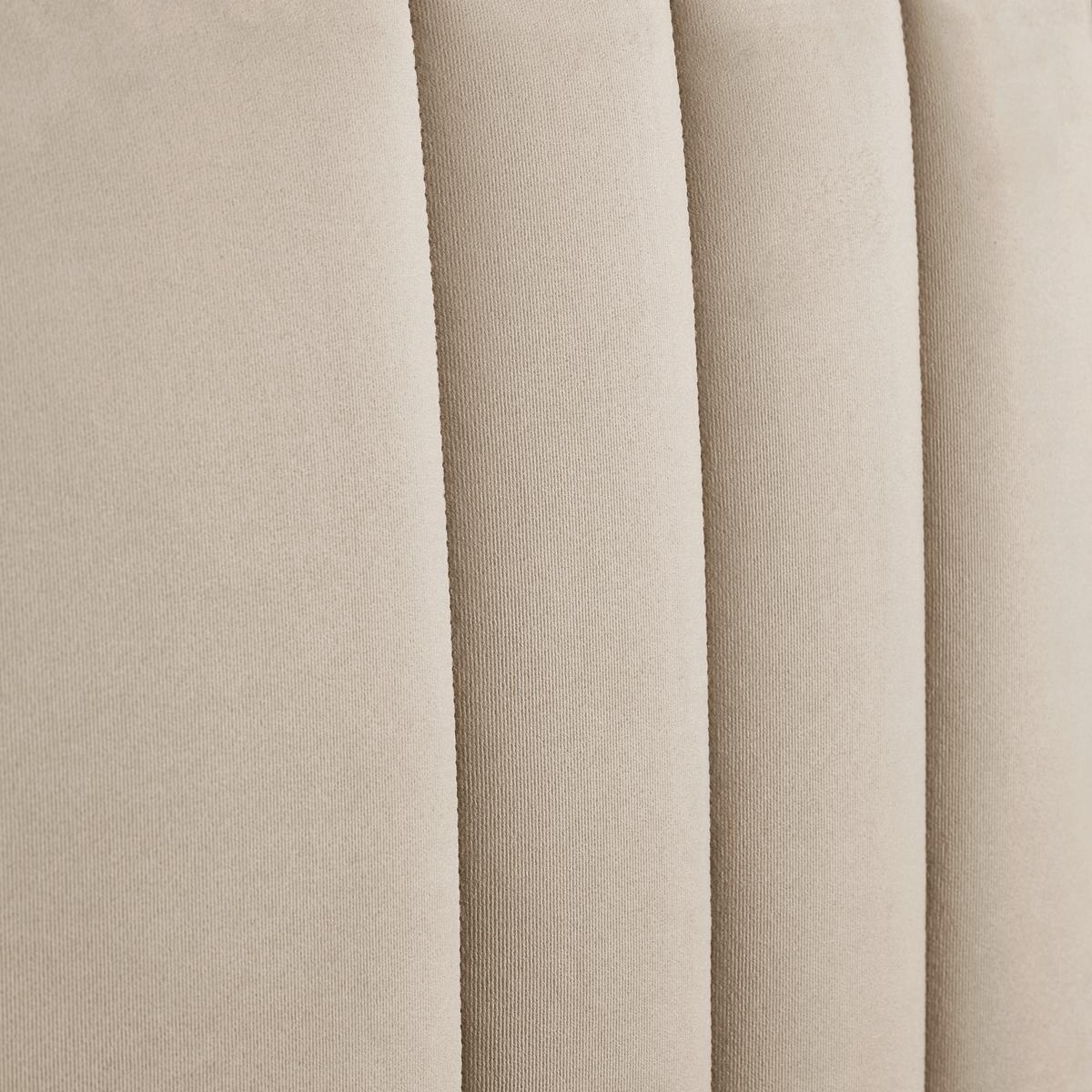 Boxbett Roma ca. 180x200 cm Beige mit Topper - Beige/Schwarz, MODERN, Holz/Textil (180/200cm) - Bessagi Home