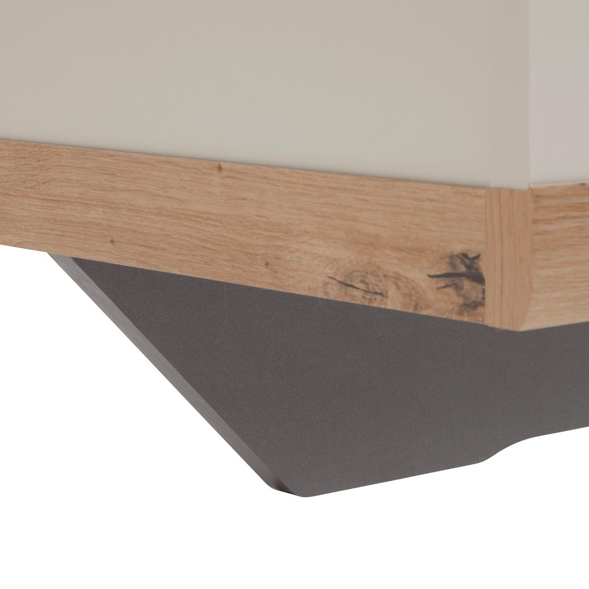 Krevet Ellmau - hrast Artisan/boje šampanjca, Konvencionalno, drvni materijal (160/200cm) - Premium Living