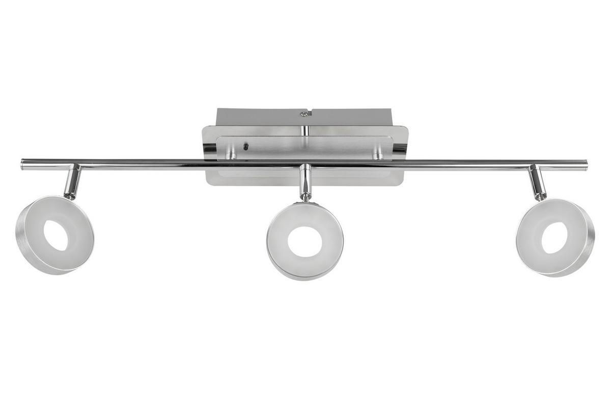 LAMPA REFLEKTOROWA LED INELE - kolor aluminiowy/kolor chromowy, Trend, metal (60,5/9/18,5cm) - Novel