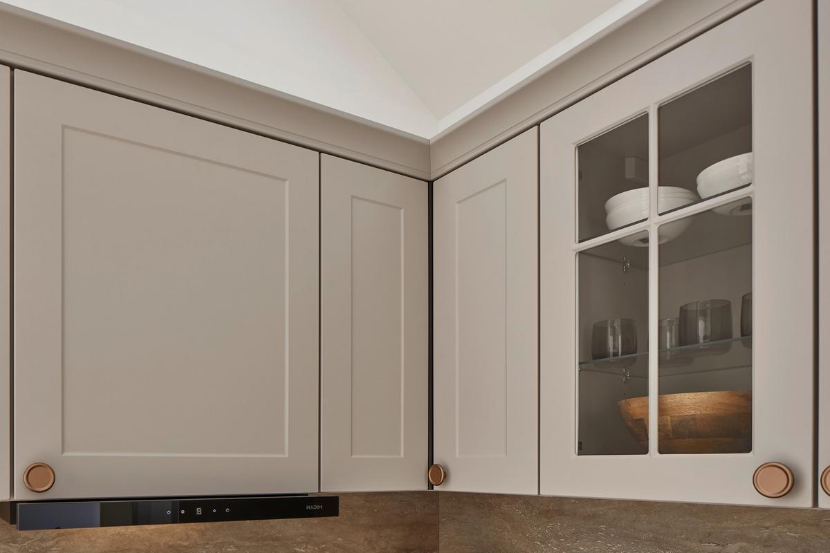 Kuhinjski Blok Ip4250 - barve bakra/rjava, Romantika, leseni material (215/276,6cm) - Impuls