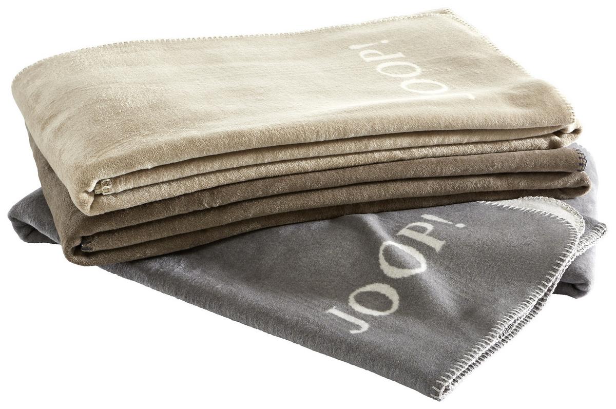 KOC DOMOWY JOOP! UNI- DOUBLEFACE - kremowy/kolor piaskowy, Basics, tkanina (150/200cm) - Joop!