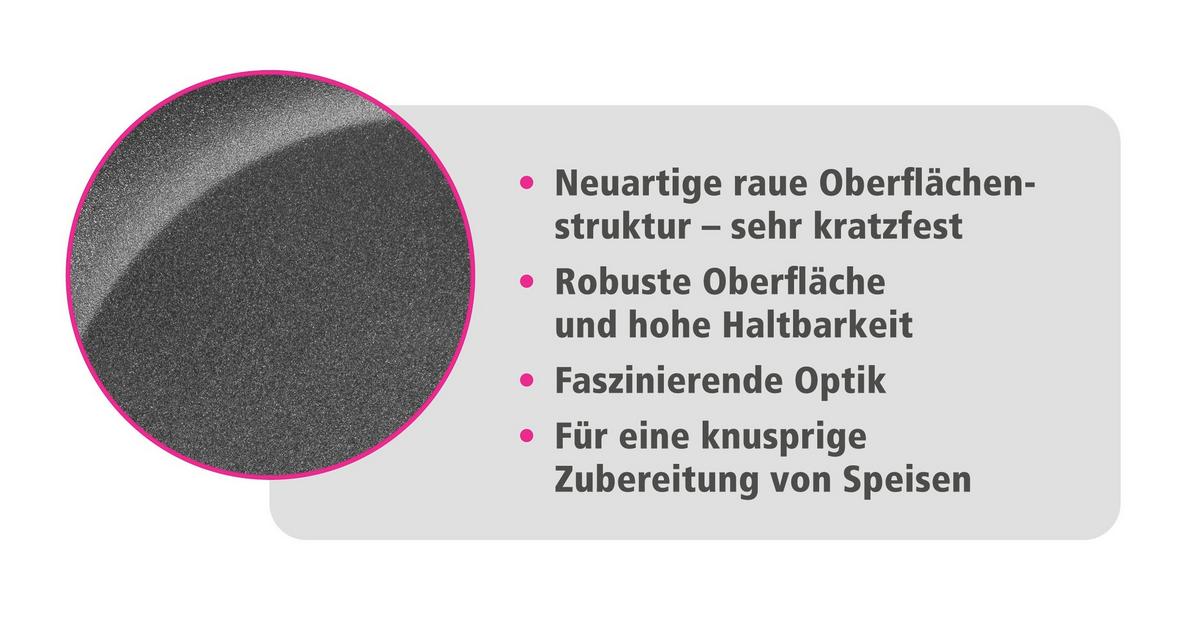 Ponev Advanced - črna, Basics, kovina (28cm) - GSW