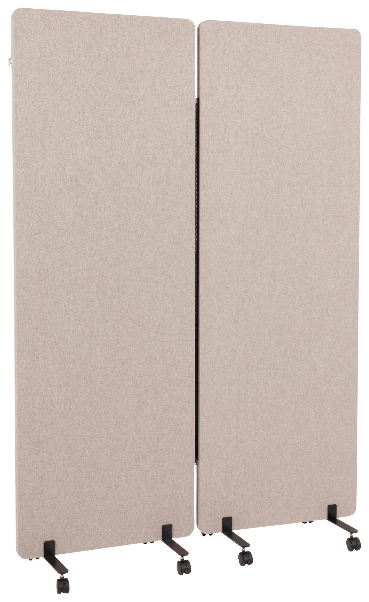 Pregradna Stena Flexmiut, Taupe - rjavosiva, Basics, kovina/umetna masa (60/177/35cm) - MID.YOU