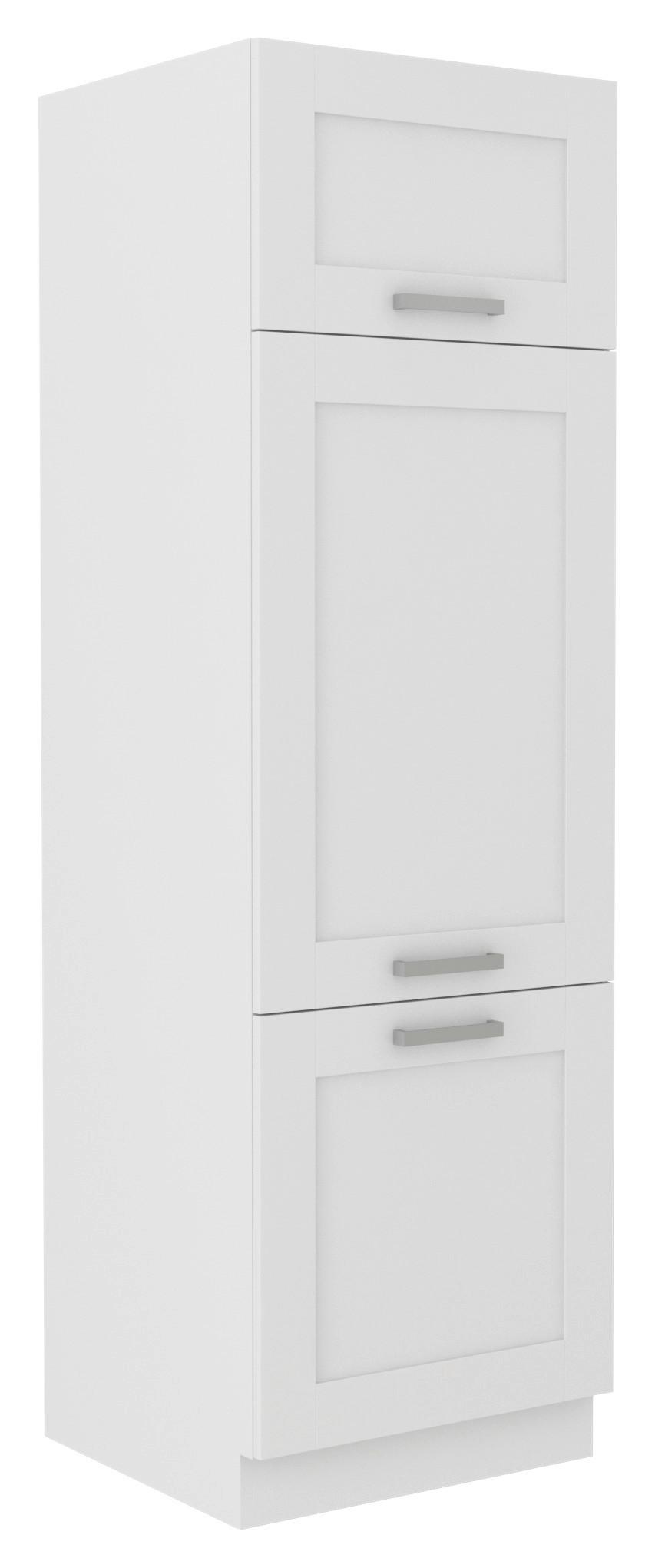 Element Za Ugradbene Uređaje Luisa Git60 - bijela/srebrne boje, Romantično / ladanjski, drvni materijal/metal (60/200/57cm) - Based