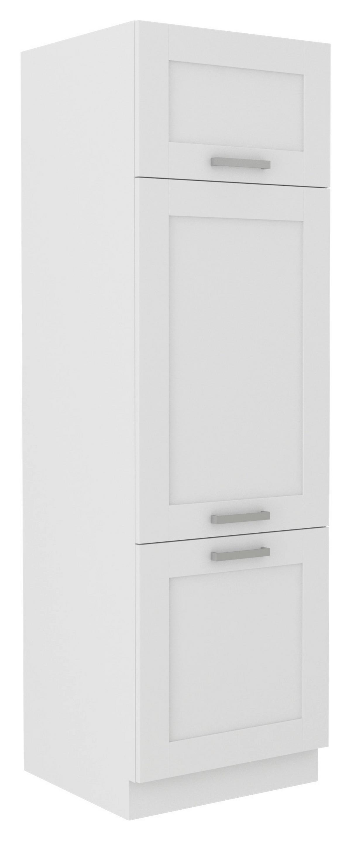 Element Za Ugradbene Uređaje Luisa Git60 - bijela/srebrne boje, Romantično / ladanjski, drvni materijal/metal (60/200/57cm) - Based