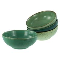 Set Posod Green Life, 4-Delni - zelena, Design, keramika (16,5cm) - Creatable