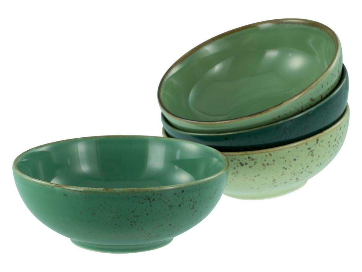 Set Posod Green Life, 4-Delni - zelena, Design, keramika (16,5cm) - Creatable