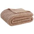Kuscheldecke Emily Rosa 110x160cm - Rosa, ROMANTIK / LANDHAUS, Textil (110/160cm) - Premium Living Kuscheldecke Emily Rosa 110x160cm - Rosa, ROMANTIK / LANDHAUS, Textil (110/160cm) - Premium Living