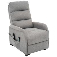 Počivalnik Luxo, Siva - siva/črna, Design, kovina/umetna masa (68/100/94cm) - Livetastic