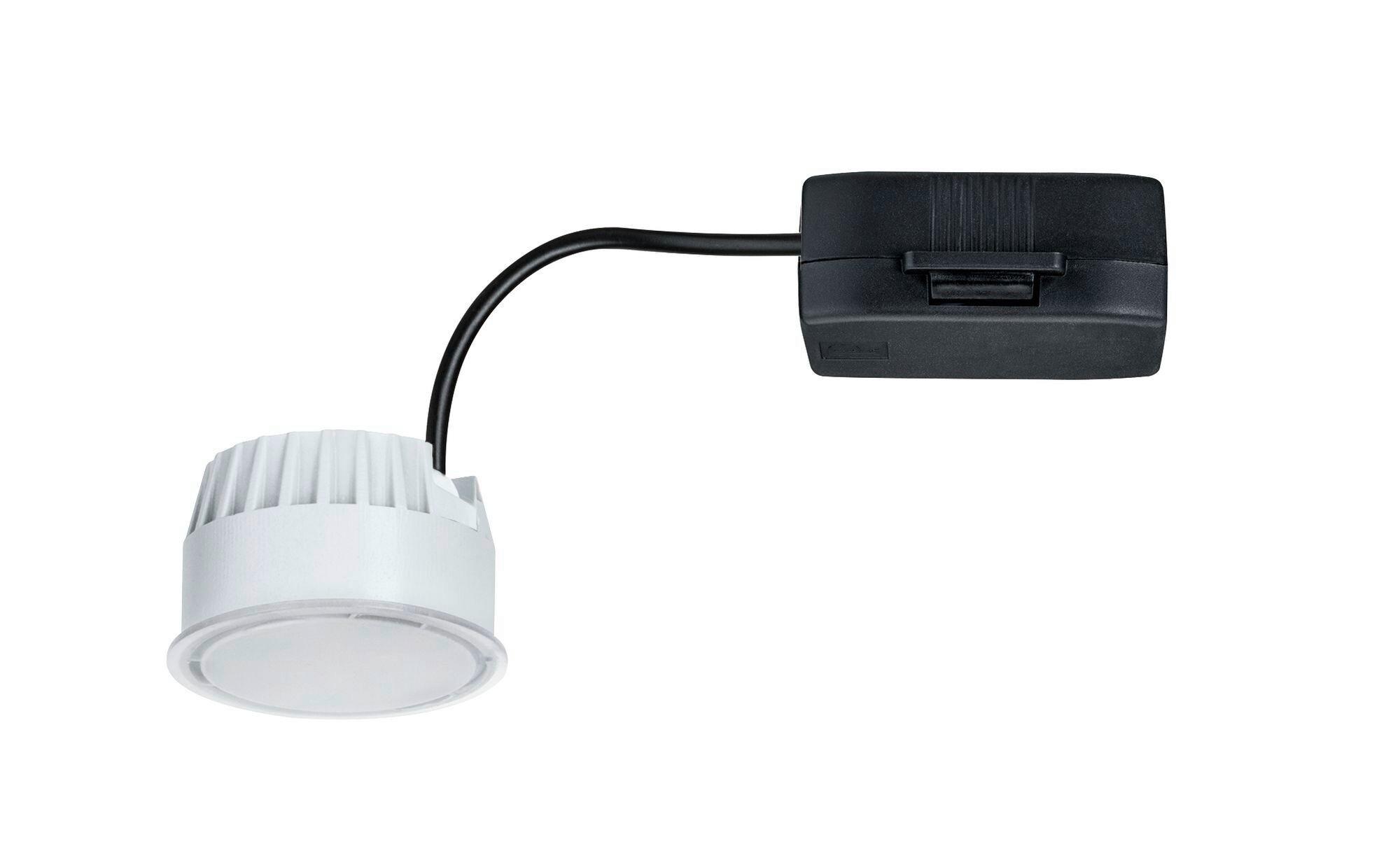 LED-Deckenleuchte Nova Coin in Satin max. 6 Watt - Basics, Kunststoff (5cm) - Paulmann