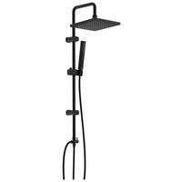 Überkopfbrauseset Tokyo Schwarz matt - Schwarz, Metall (34/99/5,5cm) - Schütte