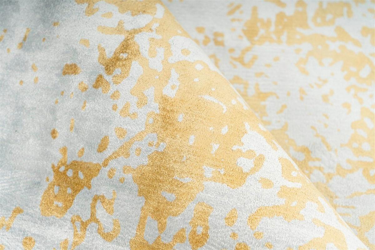 Vintage-teppich Dolce Vita 325 Grau/go 120x170 - Goldfarben/Grau, Basics, Textil (120/170cm) - Kayoom