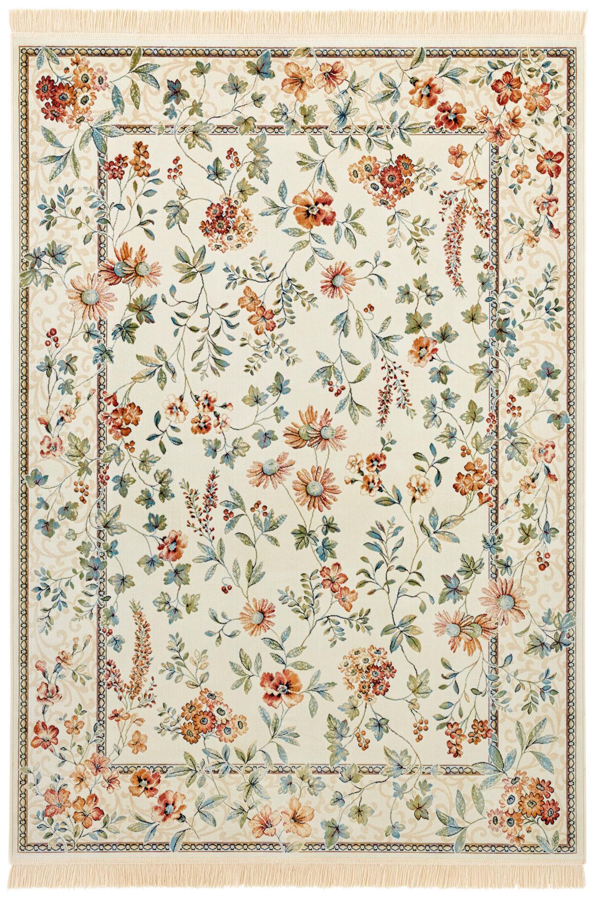 DYWAN VINTAGE NOURORIENTALFLOWERCREME195X300 - écru/kremowy, Basics, tkanina (195/300cm) - Hanse Home