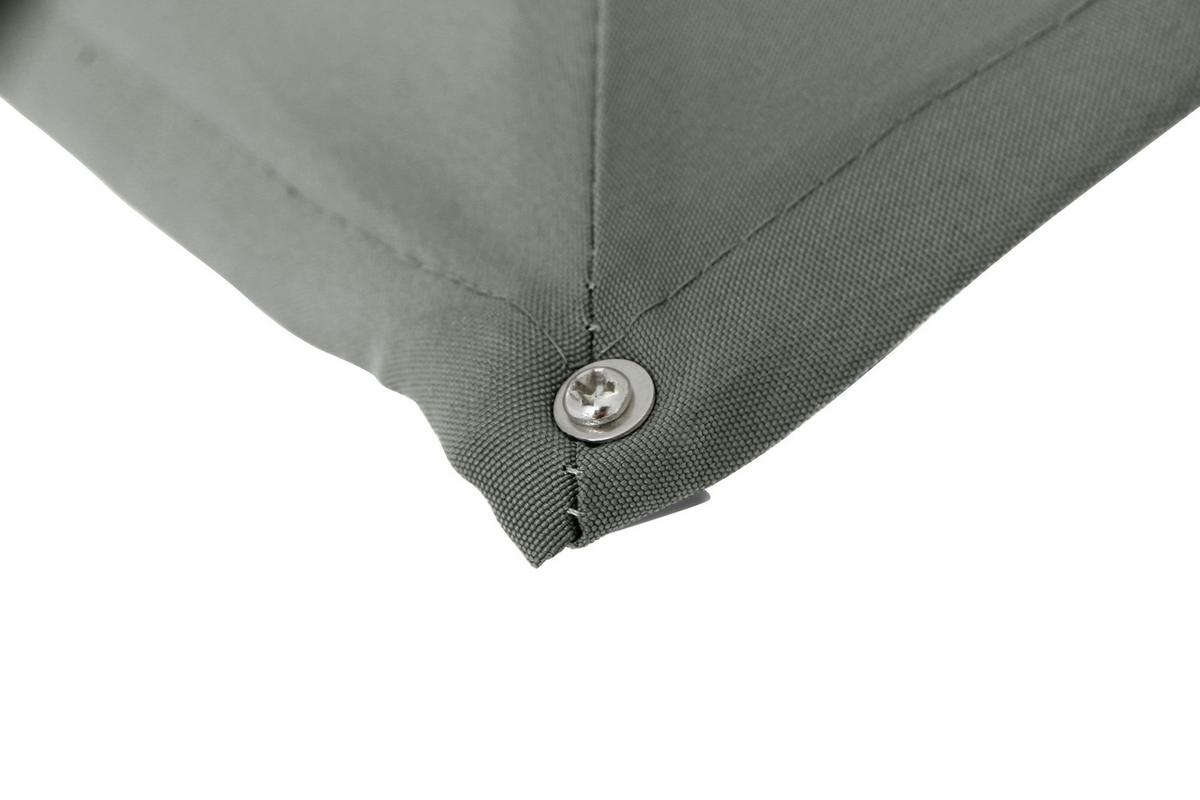 Sonnenschirm BHT 300x256x200 cm Anthrazit/Olivgrün - Anthrazit/Olivgrün, KONVENTIONELL, Textil/Metall (300/200cm) - Siena Garden