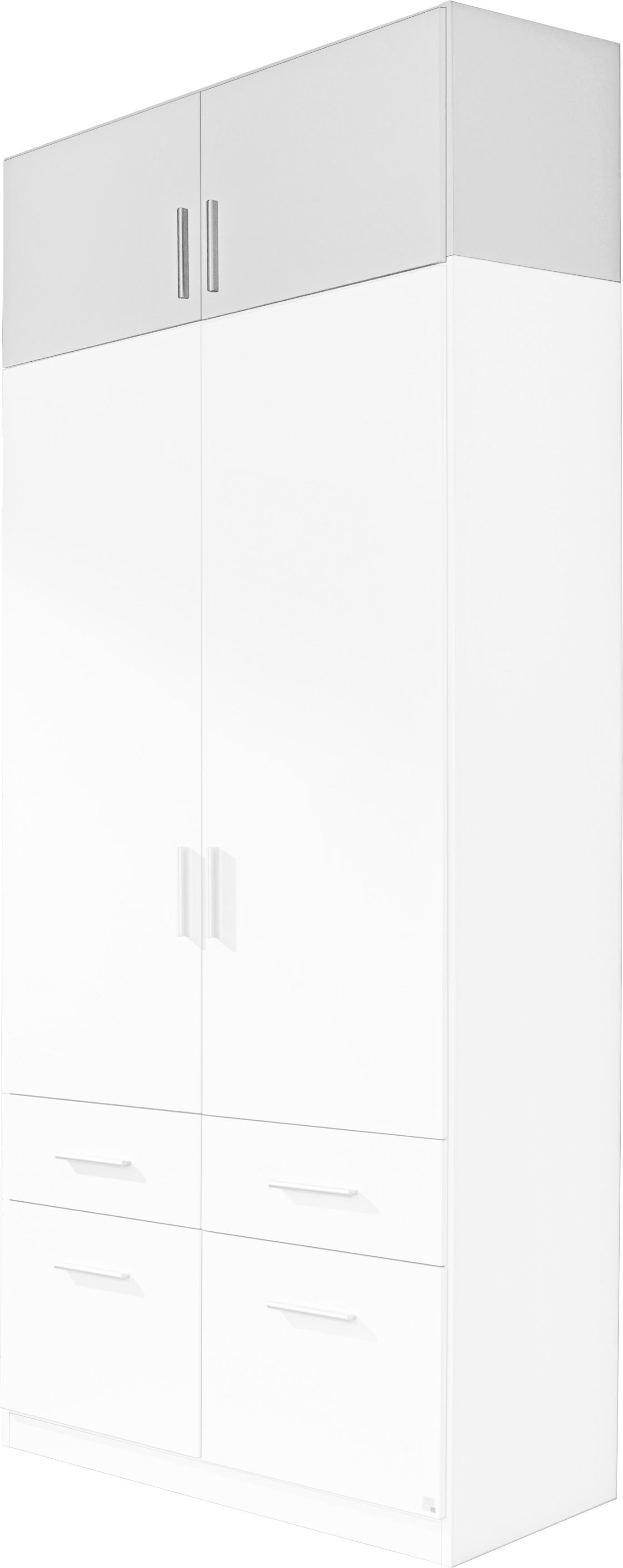 Nastavek Za Omaro Celle, Bela, Š. 91 Cm - bela/visoki sijaj, Moderno, umetna masa/les (91/40/54cm) - Premium Living