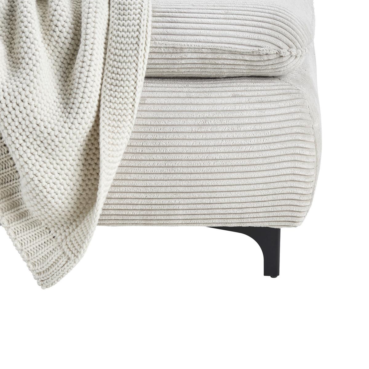 Canapea extensibila PASSO - crem/ecru, Modern, textil (202/73/97cm) - Mömax