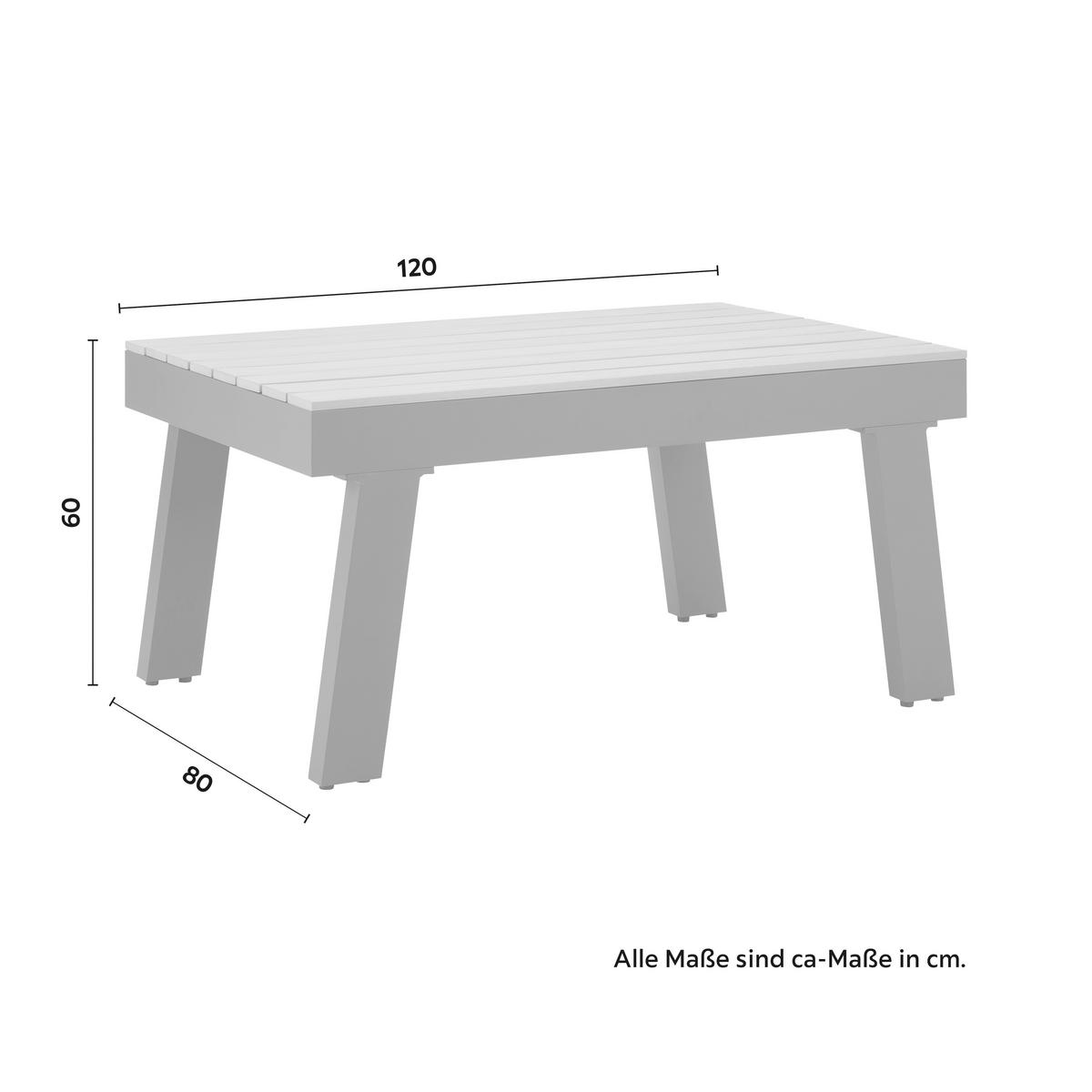 ensemble lounge 3-teilig, Olefingewebe - gris, Modern, métal/matière synthétique - Bessagi Garden