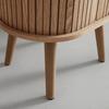 SIDOBORD SKANDY - naturfärgad, Modern, trämaterial/trä (40/50/30cm) - Premium Living