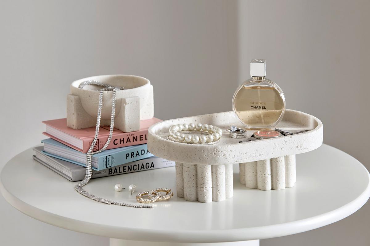 Kerzenhalter Gerry Weiß - Weiß, Basics, Kunststoff (23,3/8,2/15cm) - Mömax