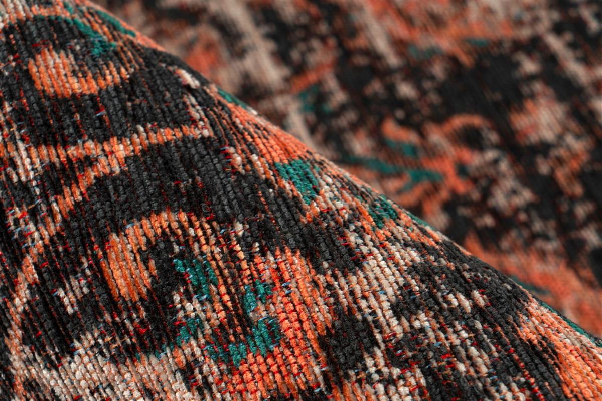 TEPPICH CHARME 225 MULTI / ROT - Rot/Multicolor, Konventionell, Textil (160/230cm) - Kayoom