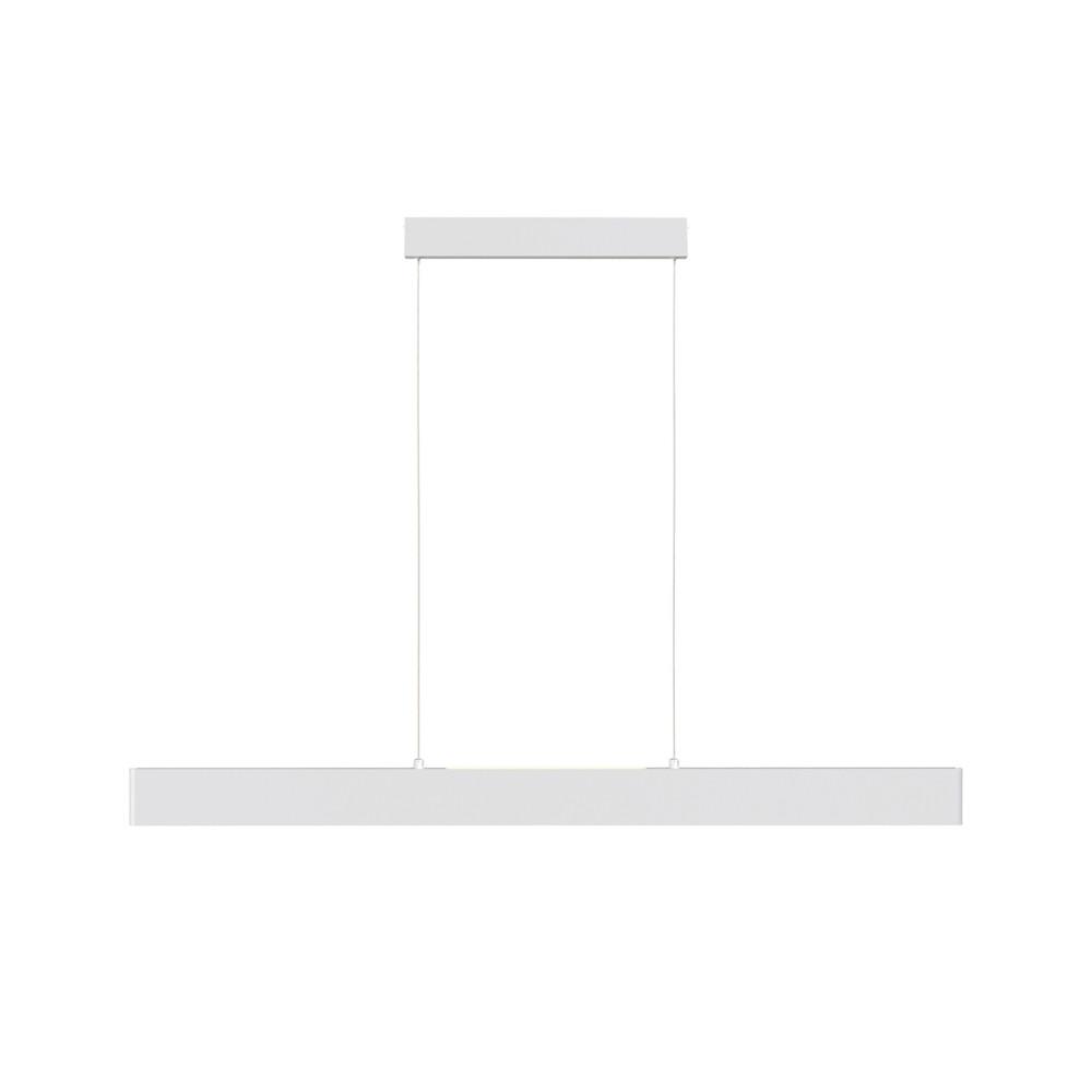 Hängeleuchte Step Weiß max. 30 Watt - Weiß, Basics, Metall (118,5/4/8cm) - MAYTONI