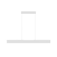 Hängeleuchte Step Weiß max. 30 Watt - Weiß, Basics, Metall (118,5/4/8cm) - MAYTONI