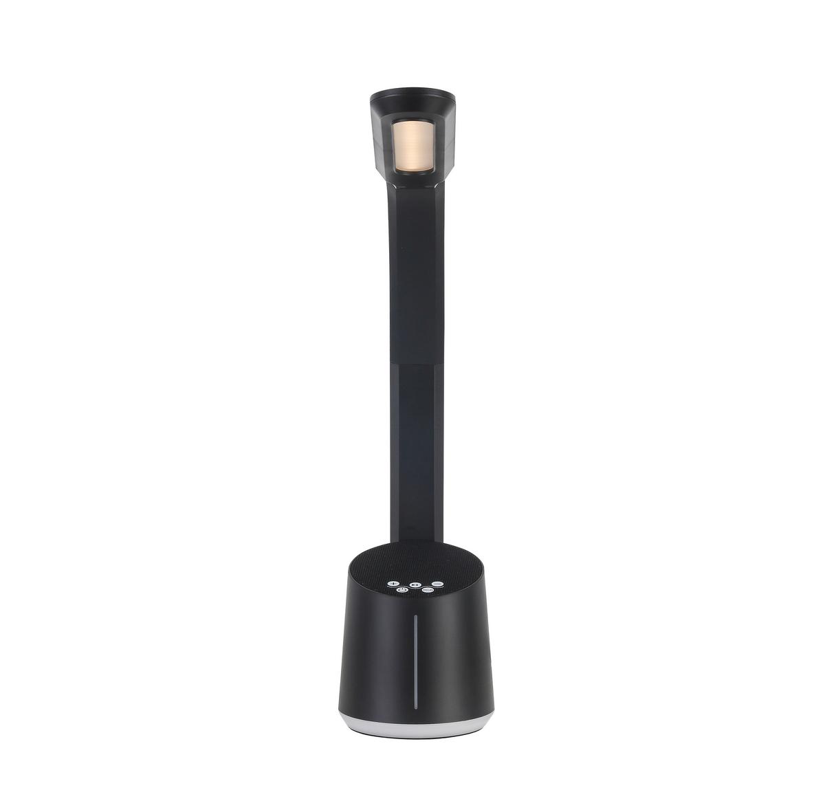 Lampă de birou cu LED Teodoro - negru, Modern, plastic (12/39/42cm) - Premium Living