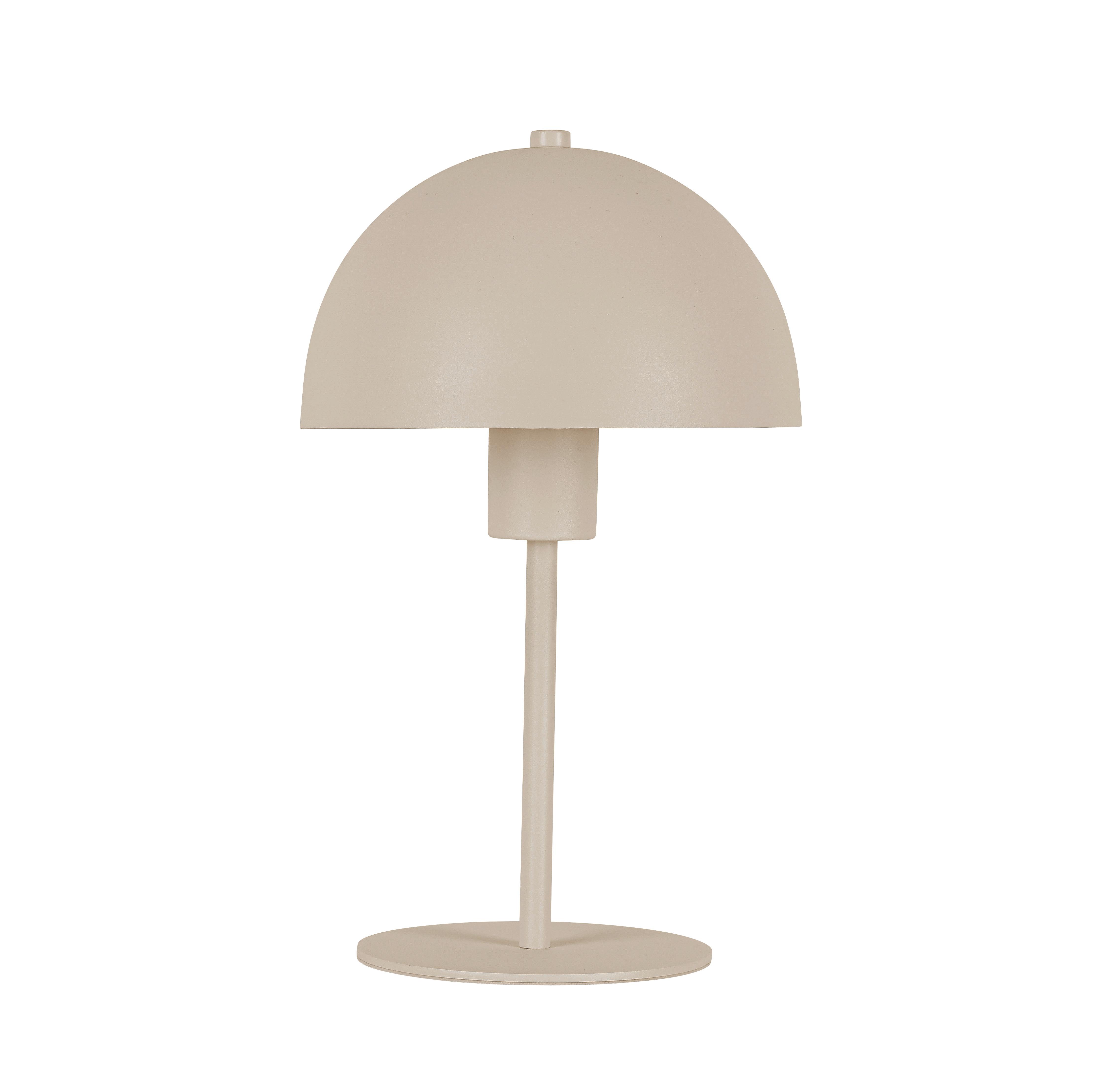 Asztali Lámpa Jertz - bézs, Konventionell, műanyag/fém (18/30cm) - Mömax