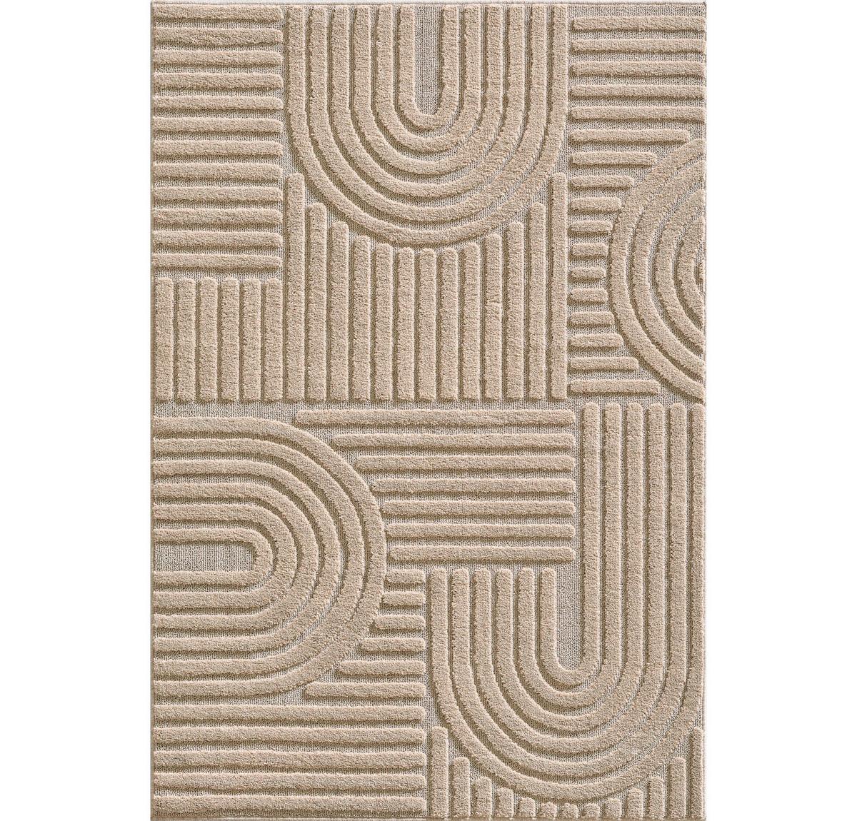 Läufer Art Beige ca. 80x250cm - Beige, Basics, Textil (80/250cm) - Novel