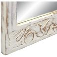 Spiegel in Weiß, ca. 53x85x3cm - Weiß, Glas/Holz (53/85/3cm) - Premium Living