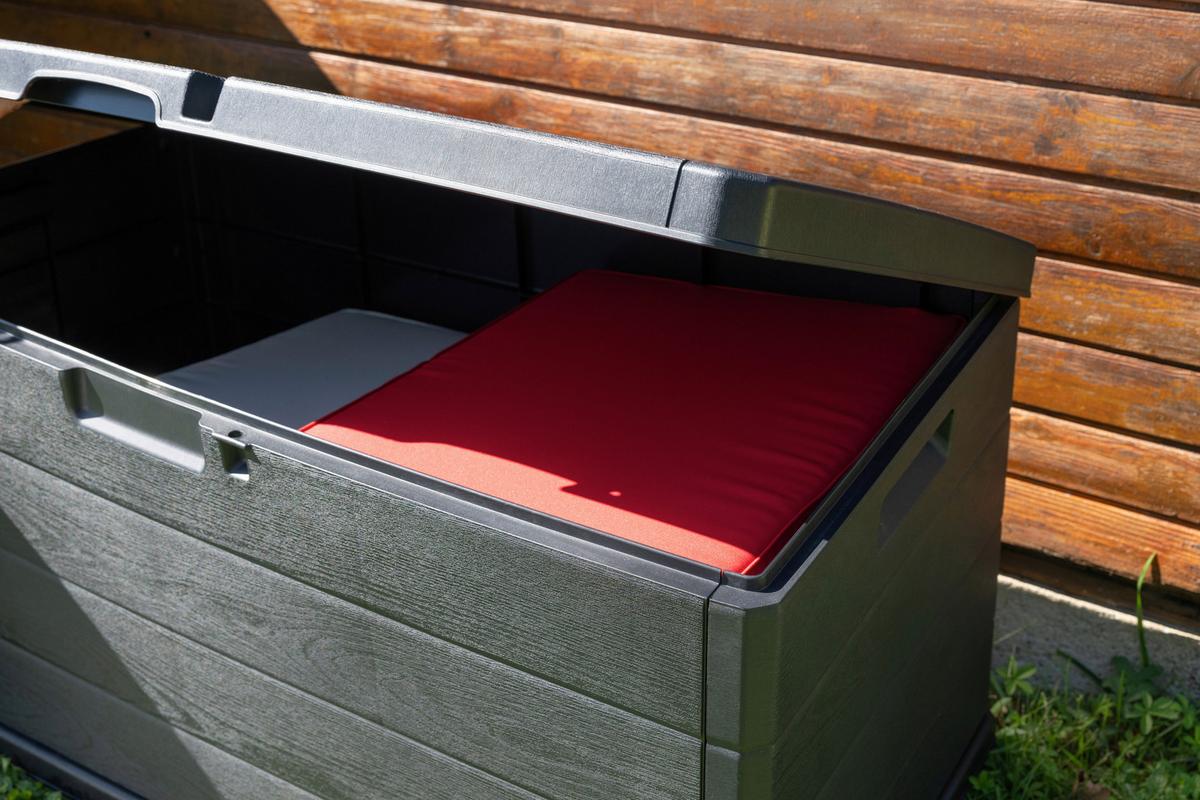 Párnatartó Láda Alpha - antracit, Modern, műanyag (118/59/57cm) - Mömax