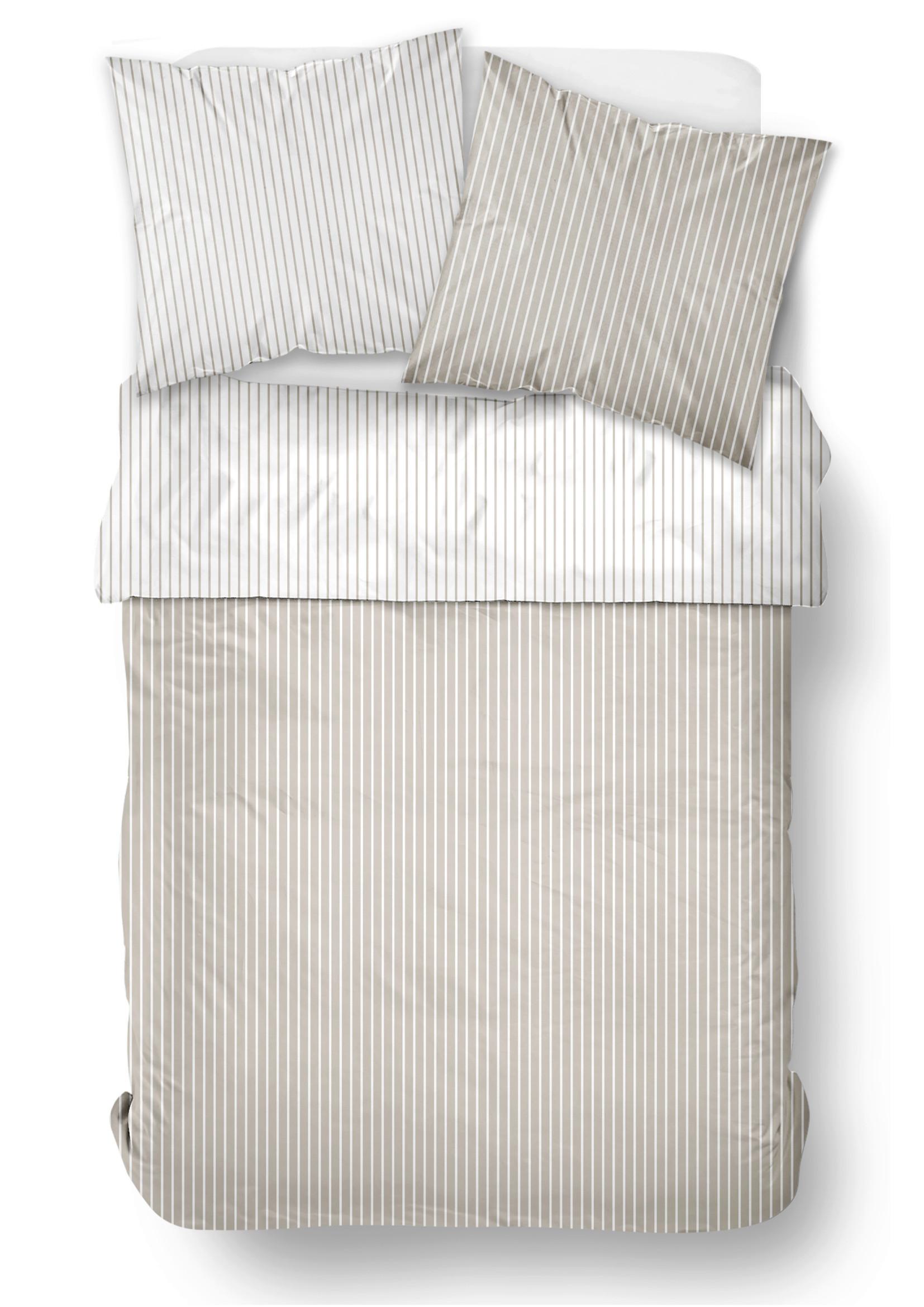 Posteljnina Taylor Xxl - biserna, tekstil (200/200cm)