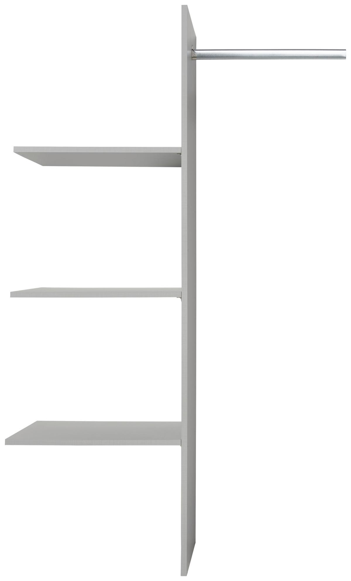 INNENEINTEILUNG WÄSCHEEINTEILUNG - Grau, MODERN, Holzwerkstoff/Metall (87/148/50cm) - MID.YOU