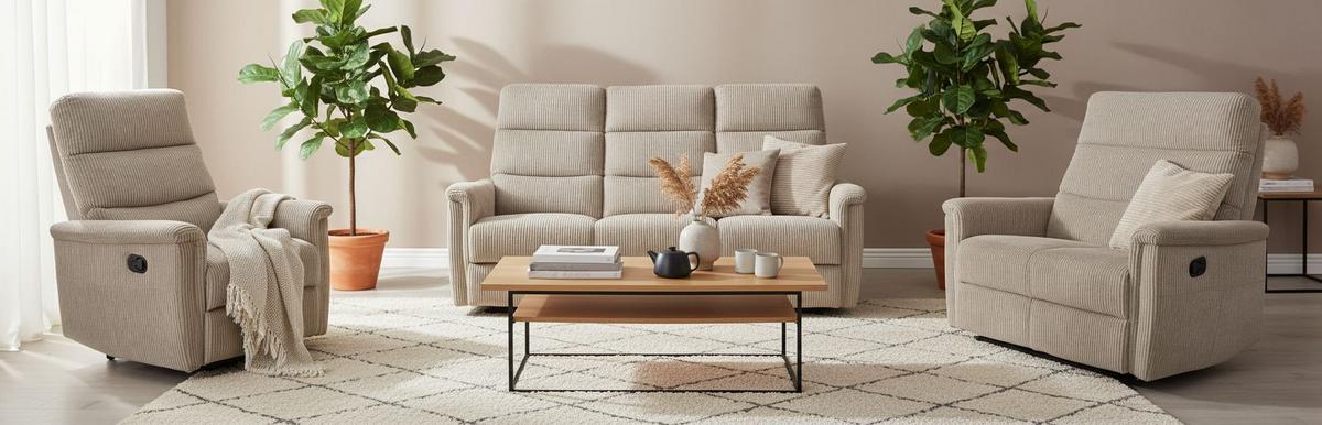 Trosed Xeno, Svetlo Rjava - svetlo rjava/črna, Design, kovina/umetna masa (184/108/89cm) - Livetastic