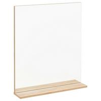 Wandspiegel "Finn" , eiche - Eichefarben, MODERN, Glas/Holzwerkstoff (60/69,5/11cm) - MID.YOU