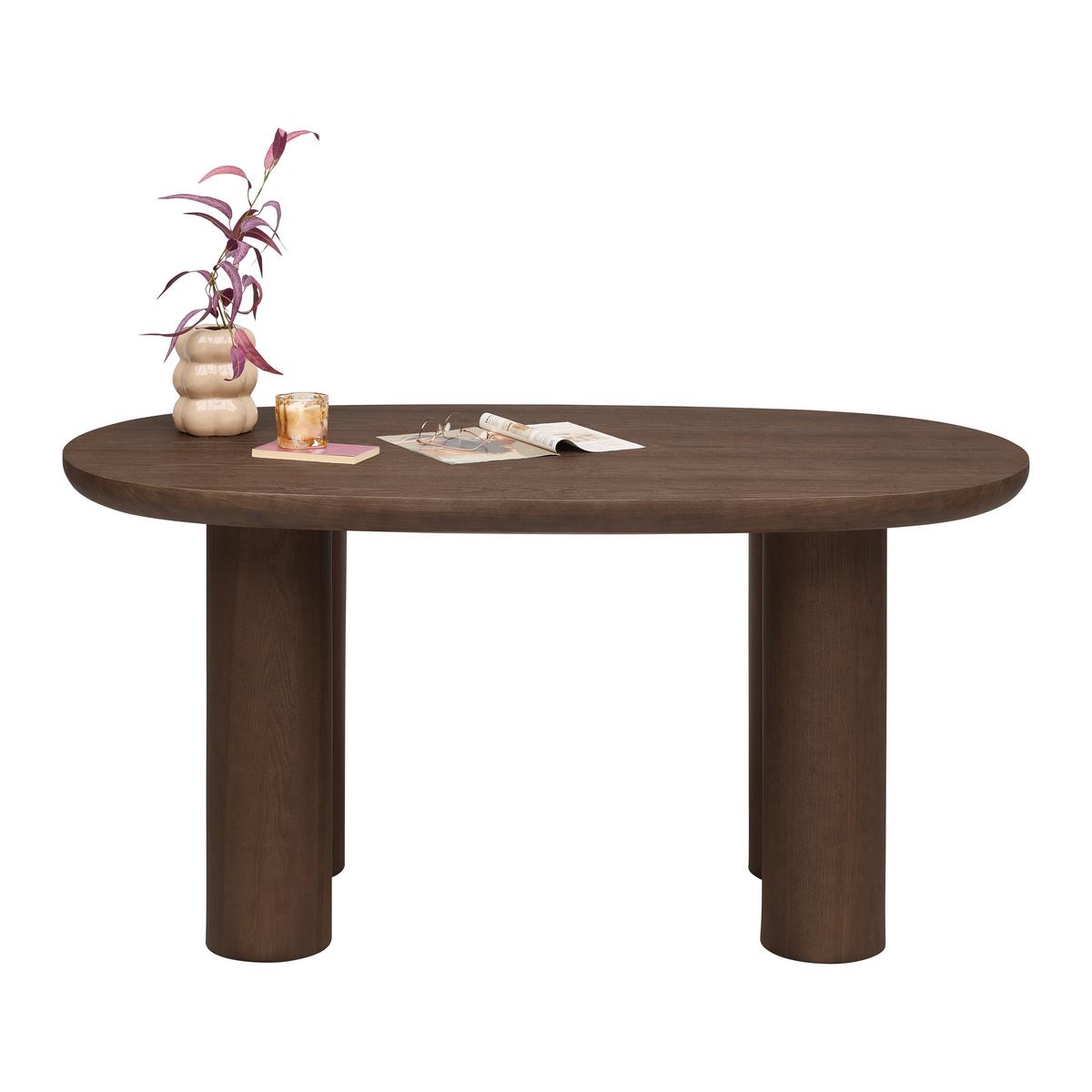 Esstisch Oskar Eichefarben - Eichefarben, LIFESTYLE, Holz/Holzwerkstoff (160/90/75cm) - Premium Living