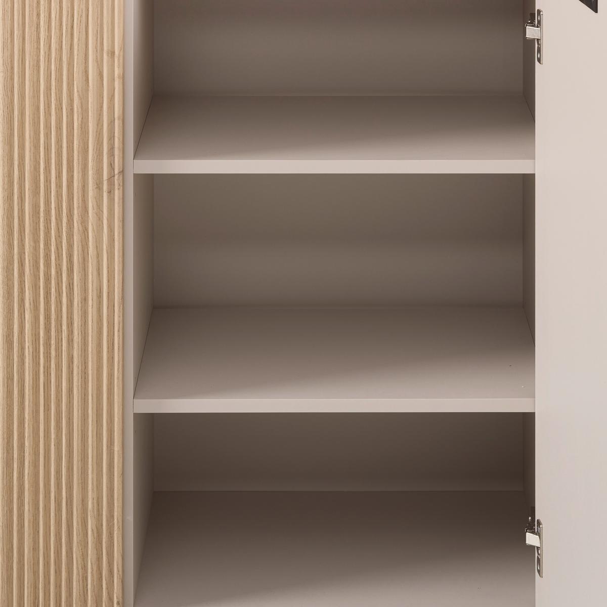 Komoda Cannes - kašmir/boja hrasta, Moderno, pločasti materijal/plastika (150/85/40cm) - Modern Living