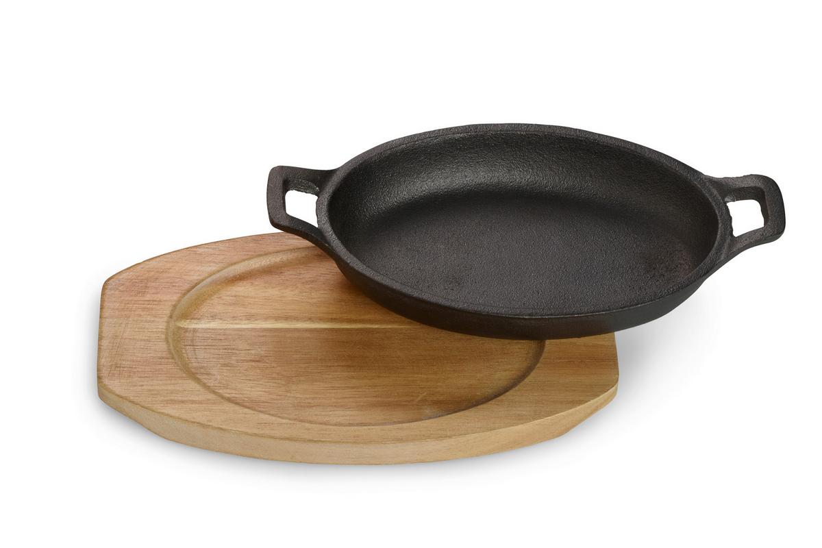 Serpenyőkészlet Ew-Ge-1344-4 - fekete, Basics, fém (18/12/3cm) - Echtwerk