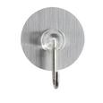 Wandhaken in Silberfarben - Silberfarben, MODERN, Kunststoff (3,8cm) - Mömax modern living