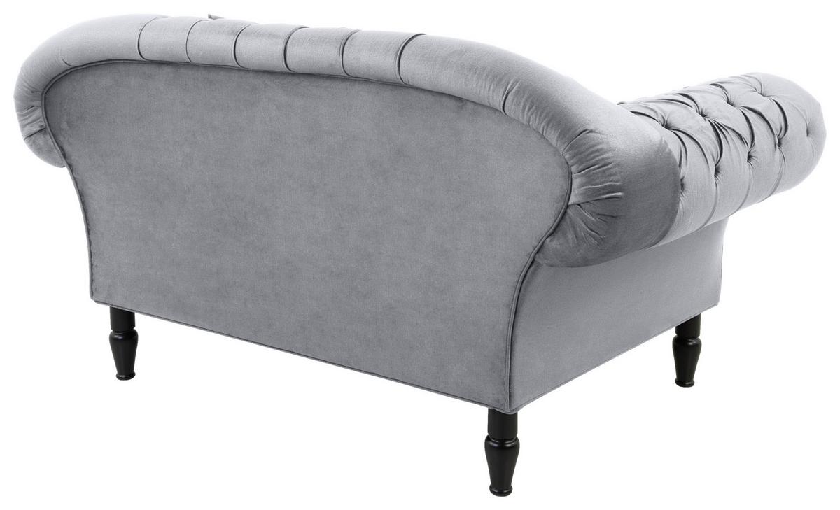 Fotoliu CUPIDO - gri, Design, textil (180/94/103cm) - Mömax