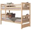 Etagenbett Holz Sammy ca. 90x200 cm - Naturfarben, MODERN, Holz (90/200cm) - MID.YOU