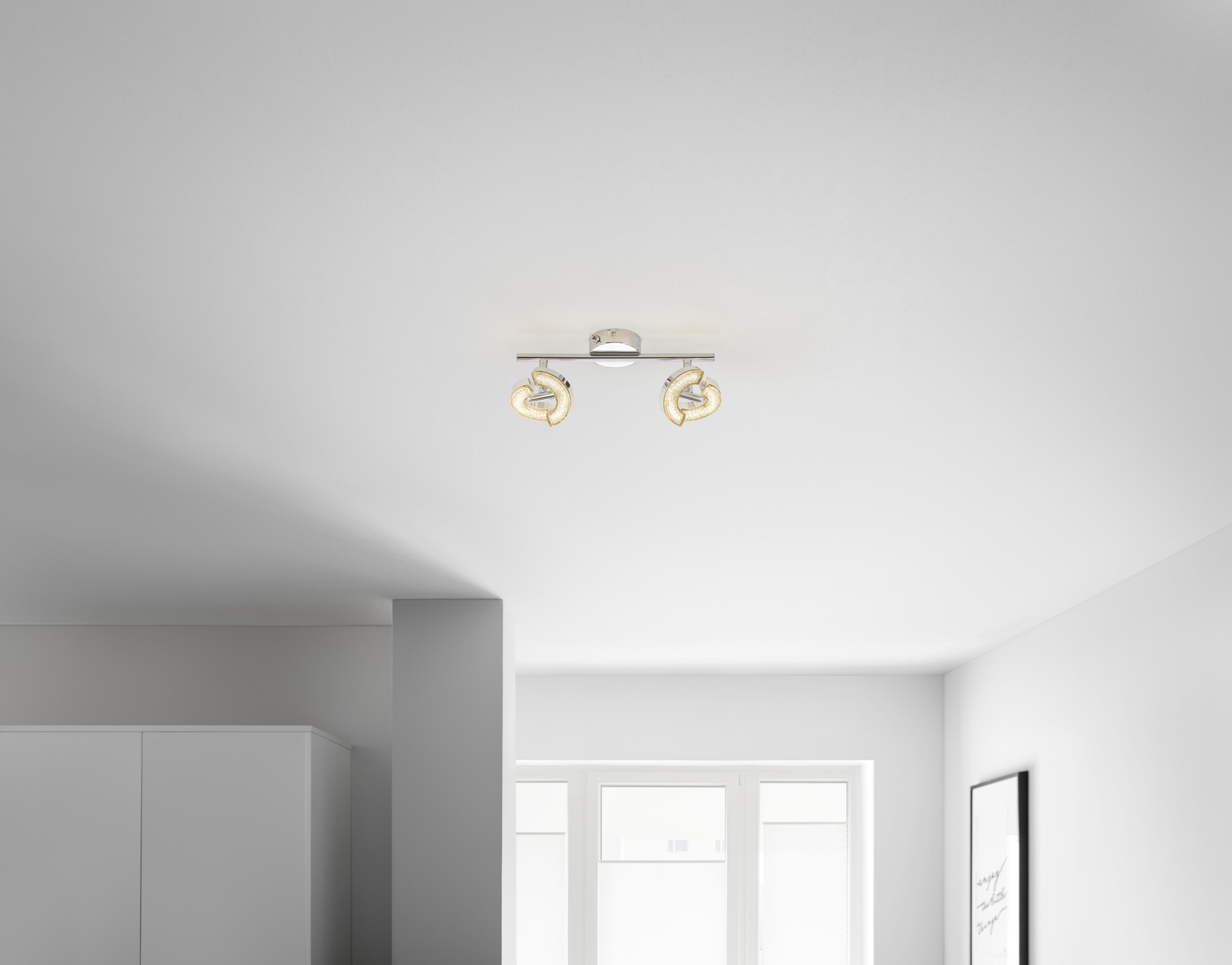 LED Reflektor Star - Lifestyle, Műanyag/Fém (34/11cm) - Premium Living