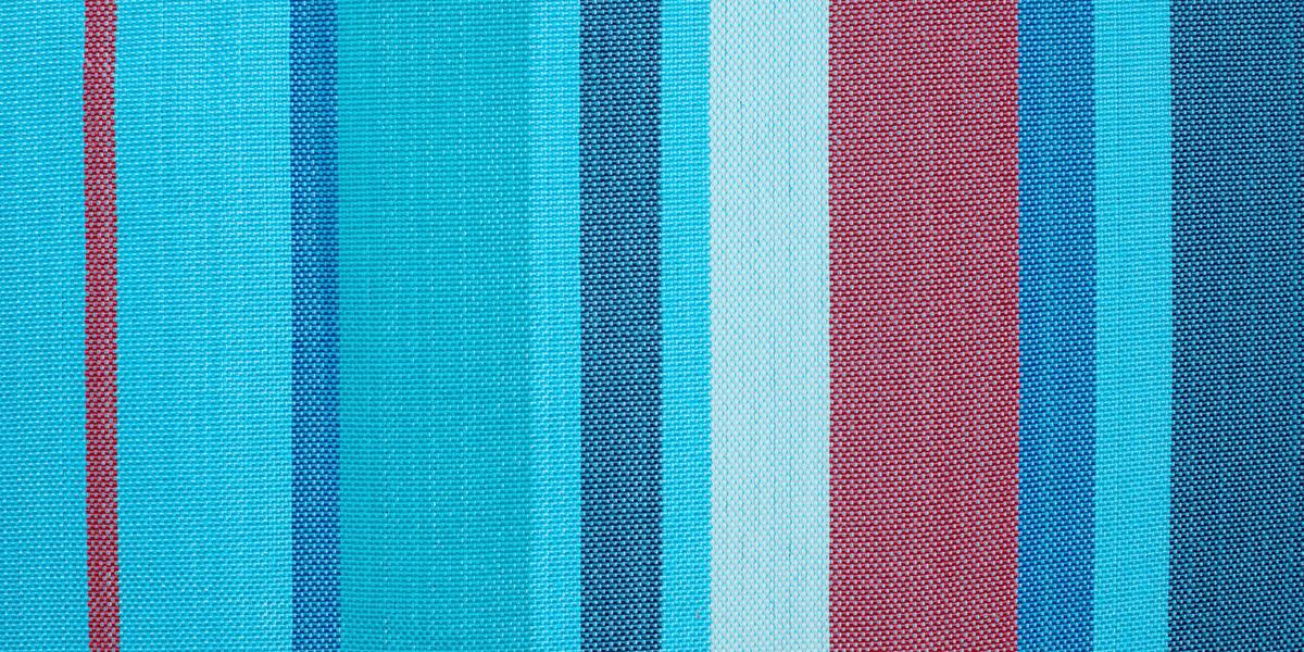 Hängematte Classic Double Hammock Blau/Rot - Blau/Kirschrot, KONVENTIONELL, Textil (160/350cm) - La Siesta