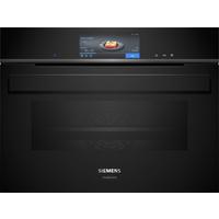 KOMPAKTBACKOFEN CS958GCB1 - Edelstahlfarben/Schwarz (59,4/45,5/54,8cm) - Siemens