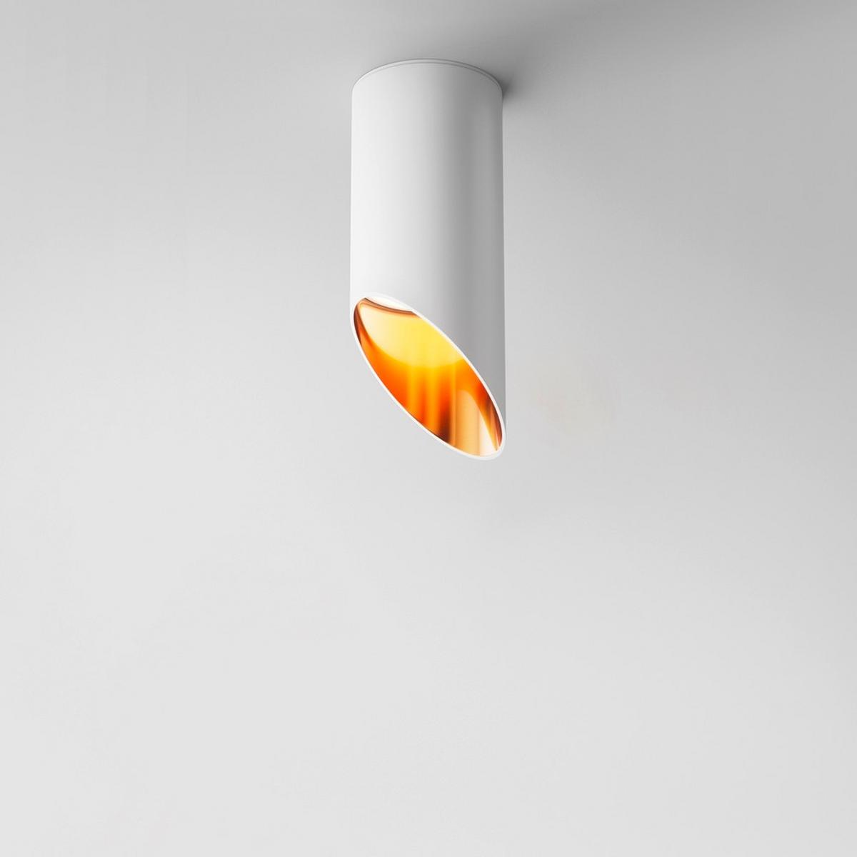 DECKENLEUCHTE LIPARI - Weiss/Goldfarben, Modern, Metall (6/15cm) - MAYTONI