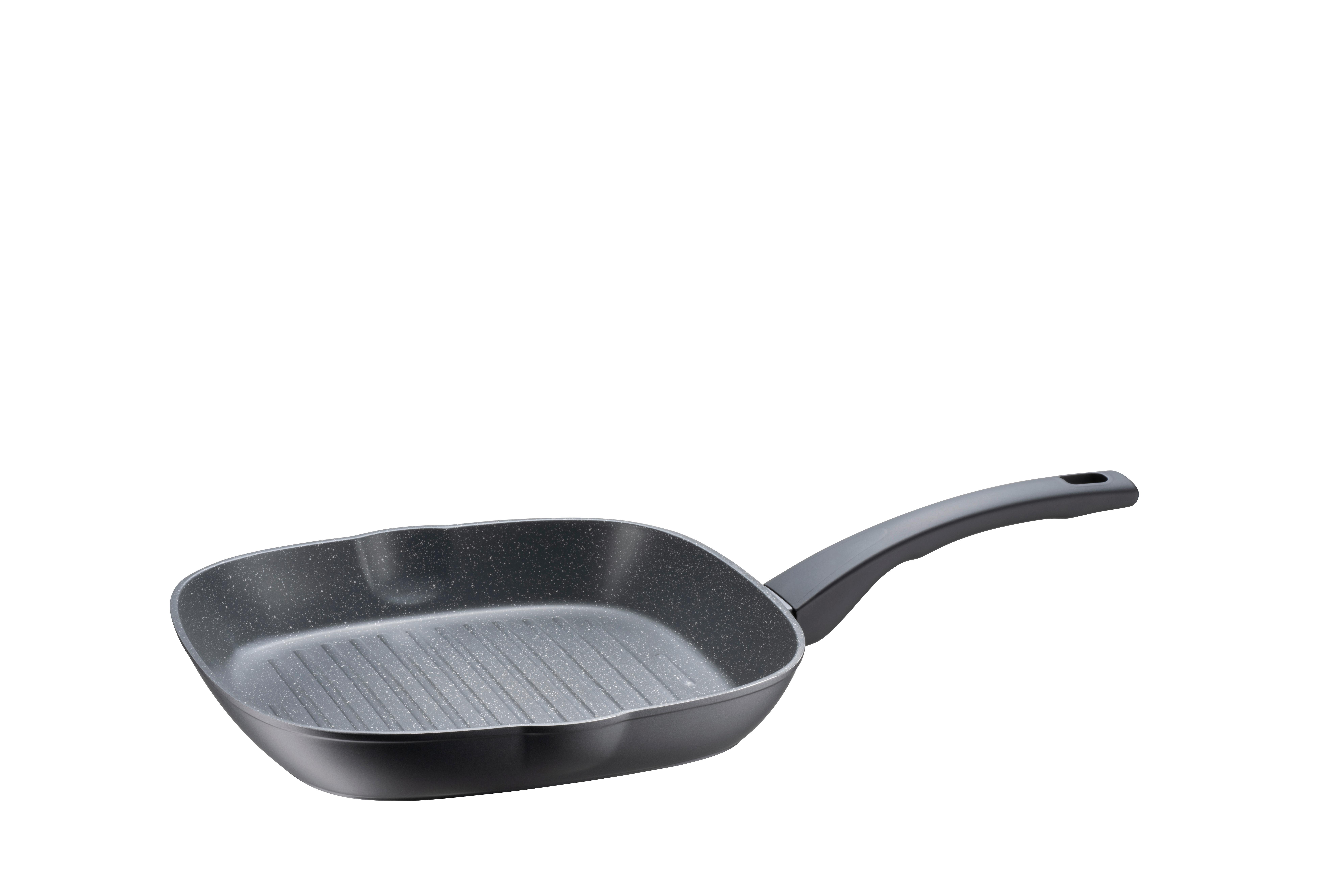 Grillpfanne 935639 - Schwarz, Basics, Metall (28/4,5/28cm) - Mäser
